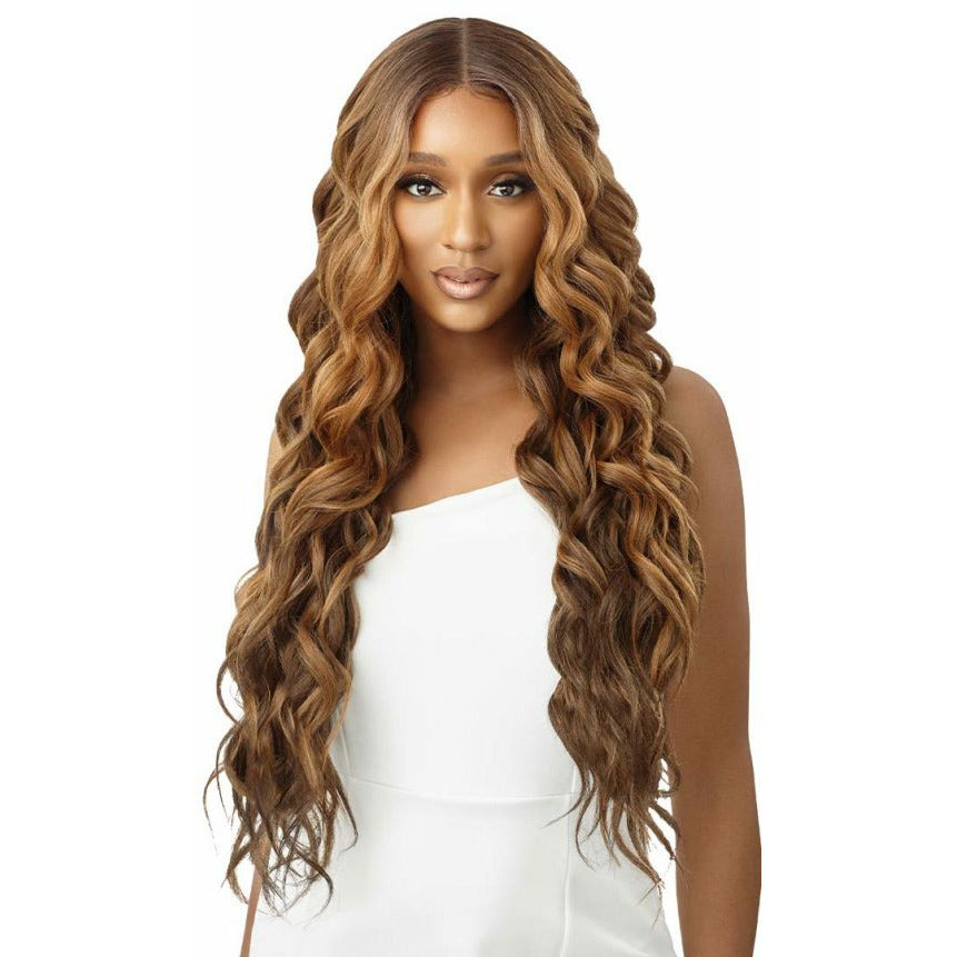 Outre Synthetic Sleeklay Part HD Lace Front Wig ADELAIDE