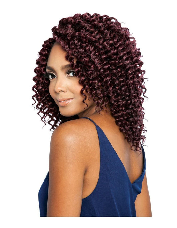 Afri-Naptural Caribbean 3X Aruba Curl 8 inch side view