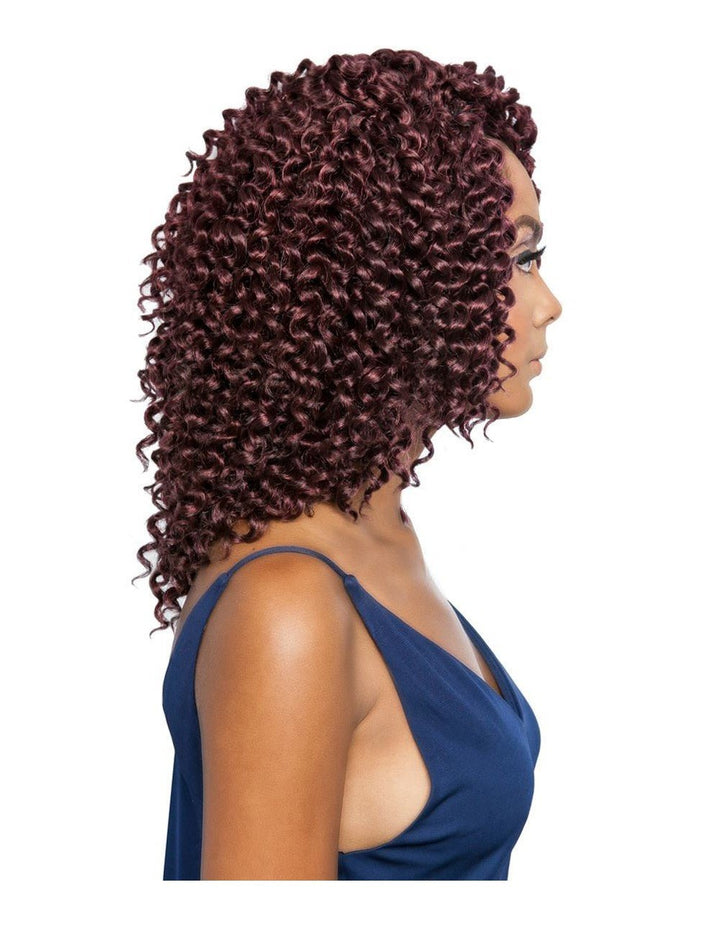 Afri-Naptural Caribbean 3X Aruba Curl 8 inch styled view