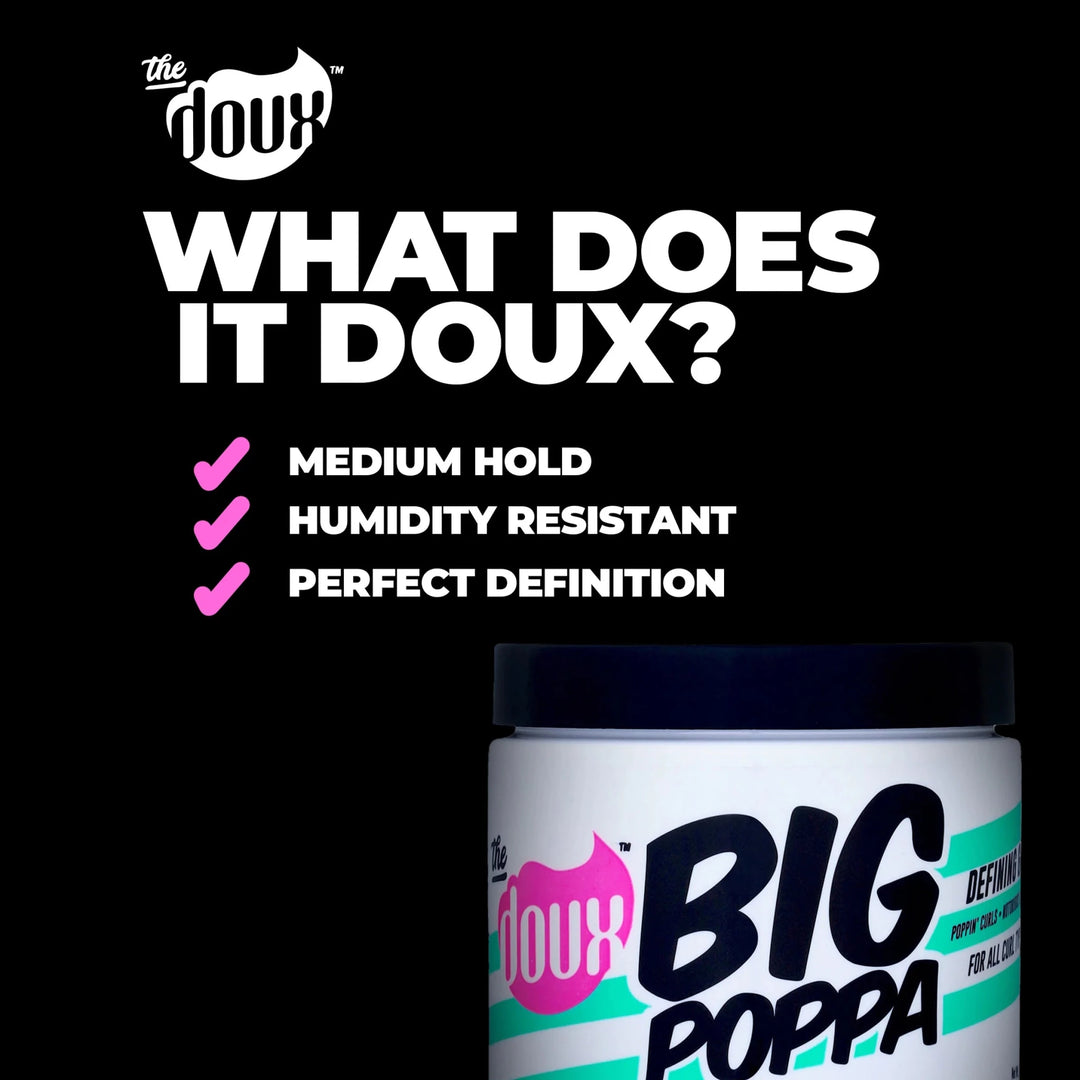 The Doux Big Poppa Defining Gel (16 Oz) - Braids and Wigs