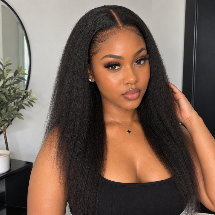 Prestige Kinky 3pcs Straight Bundles 12"/14”/16” (Brazilian Remy, Yaki)