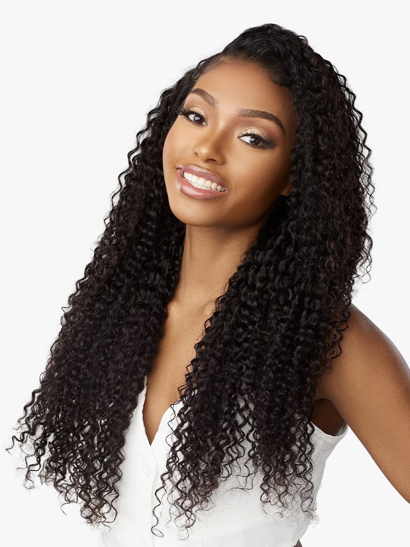 Sensationnel 100% Virgin Human Hair 13A 13x4 Glueless HD Lace Frontal Wig - BOHEMIAN 28