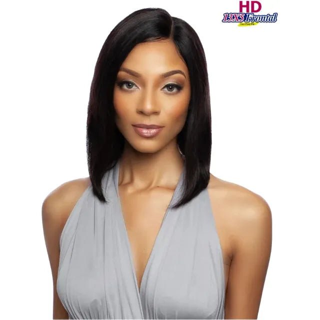 Mane Concept Trill 13X5 Deep Part 100% Human Hair Lace Front Wig - Trmf1301 - Straight 14" - Braids and Wigs