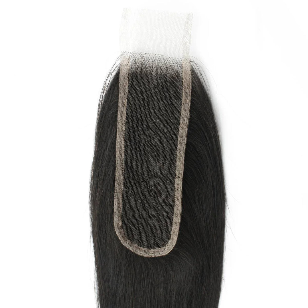2X6 HD Lace Closure – 16”, 100% Virgin Human Hair – Natural Black - Braids and Wigs