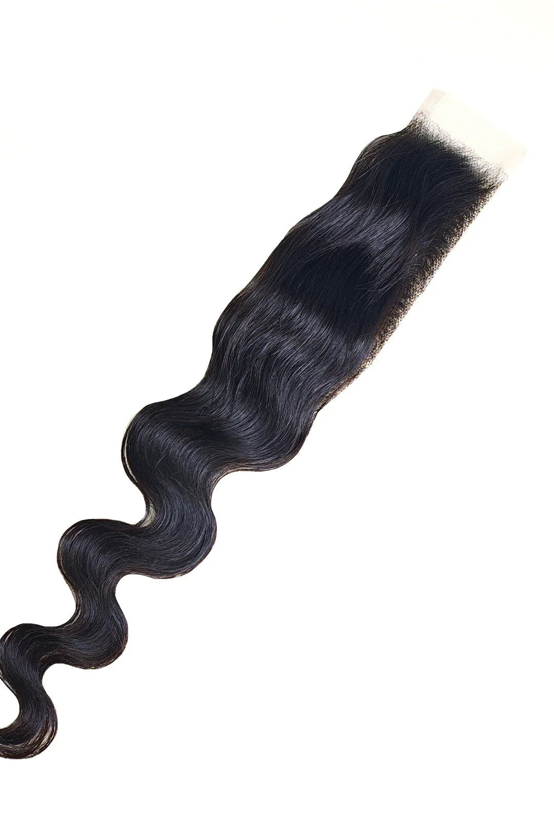 2X6 HD Lace Closure – 16”, 100% Virgin Human Hair – Natural Black - Braids and Wigs