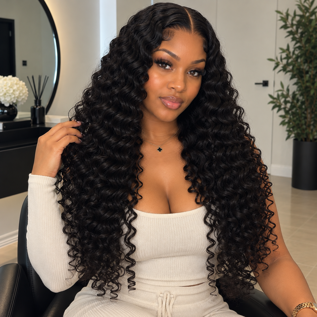 Prestige 15A Burmese Deep Curly Bundle 20"