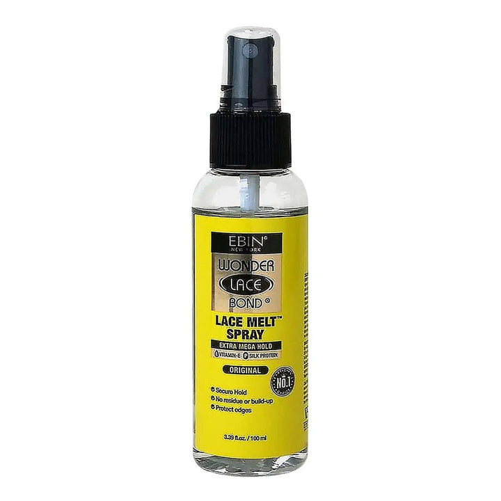 Ebin Wonder Lace Bond Melting Spray (3.39oz) - Braids and Wigs
