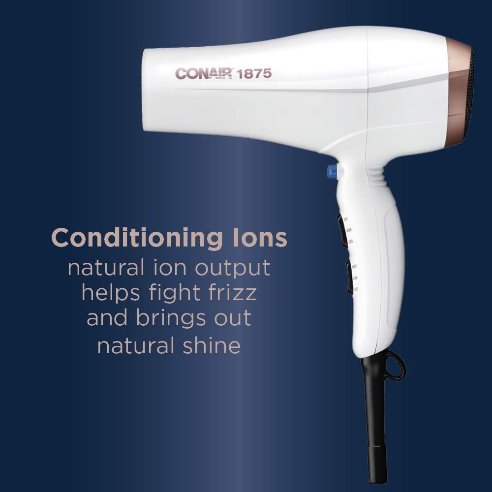 Double Ceramic 1875W Hair Dryer 1.7 pounds