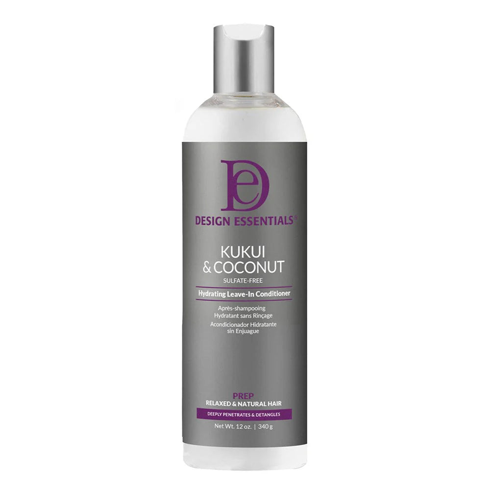 Design Essentials Kukui & Coconut Hydrating Leave-In Conditioner (12oz)