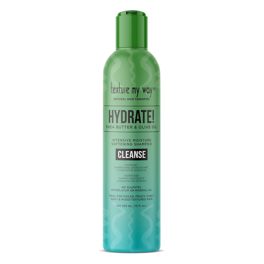 Africa'S Best Texture My Way Hydrate Shampoo - Cleanse (12Oz) - Braids and Wigs