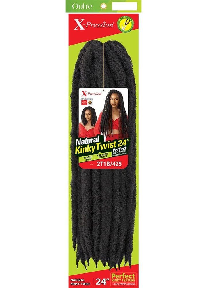 OUTRE X-PRESSION NATURAL - KINKY TWIST 24"