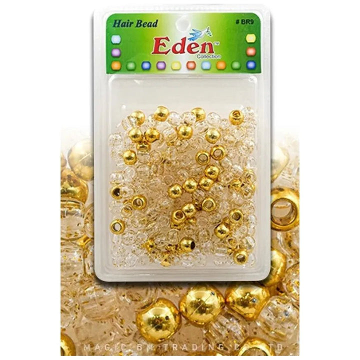 Eden Medium Blister Round Beads Br9 - Braids and Wigs