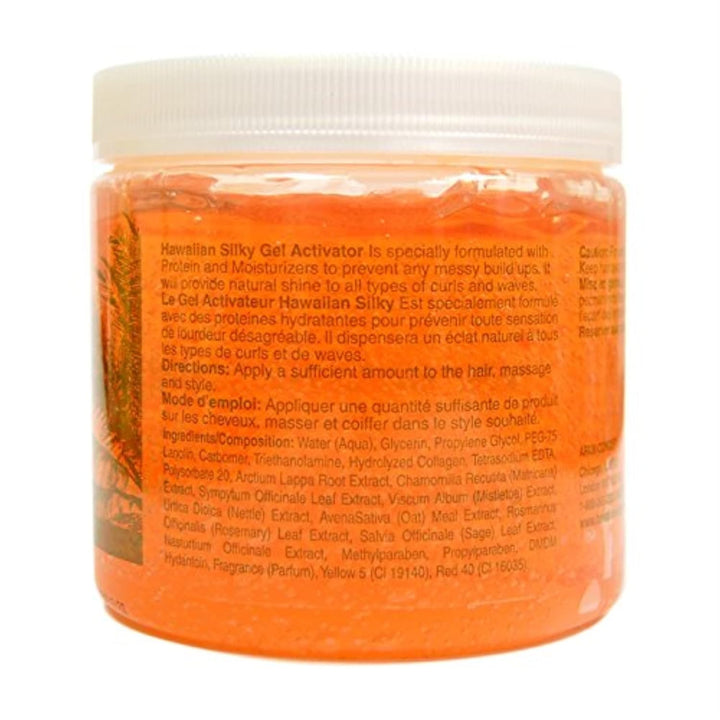 Hawaiian Silky Gel Activator (8 Oz) - Braids and Wigs