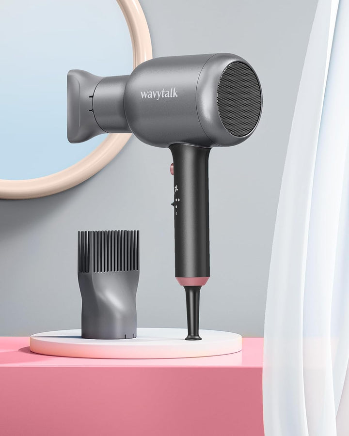 Wavytalk Hair Blow Dryer with Diffuser and Concentrator