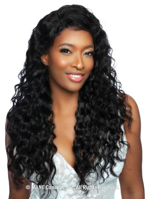 Mane Concept 100% Human Hair Trill 13x4 HD Lace Wig - LOOSE DEEP 30"