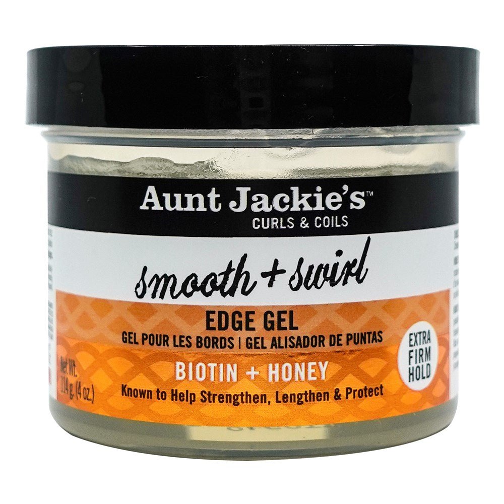 Aunt Jackie'S Smooth & Swirl Extra Hold Edge Gel (4Oz) - Braids and Wigs