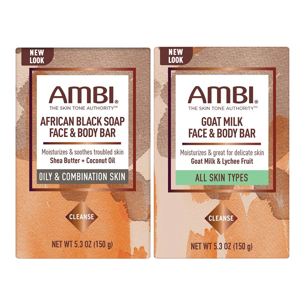 AMBI Face & Body Bar (5.3oz) - Goat Milk