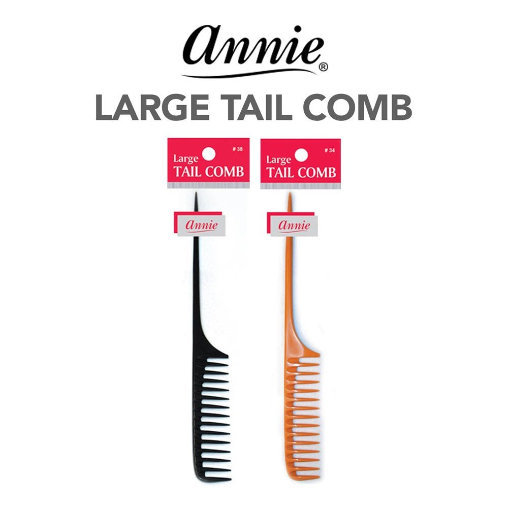 Annie Large Tail Comb - Braids and Wigs