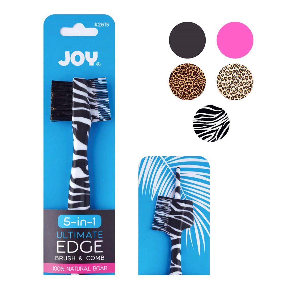 Annie Joy 5 In 1 Ultimate Edge Brush & Comb - Braids and Wigs