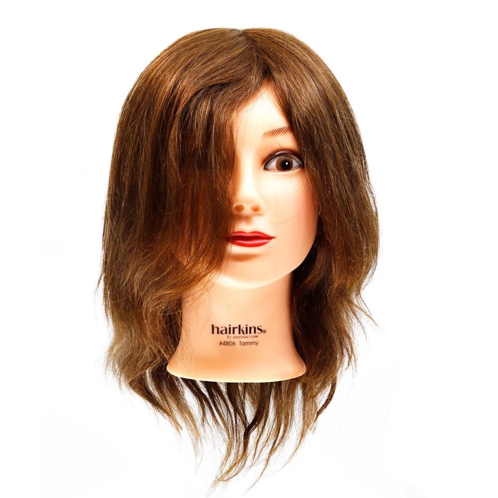 Annie | 100% Human Hair Mannequin Head (14" - 16") ⁠ - Braids and Wigs