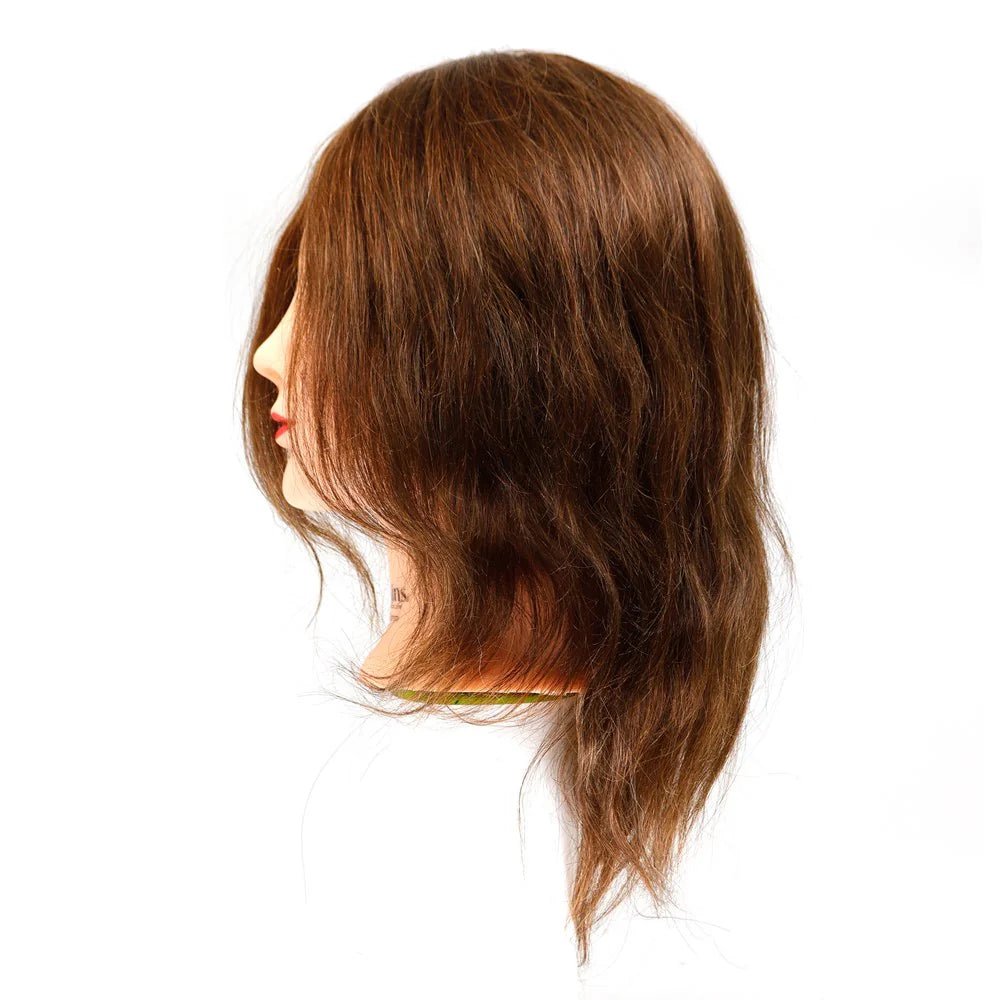 Annie | 100% Human Hair Mannequin Head (14" - 16") ⁠ - Braids and Wigs