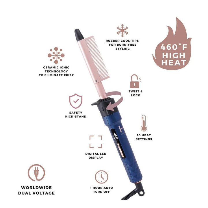 Annie Hot & Hotter 4 In 1 Ceramic Ionic Digital Interchangeable Hair Styler - Braids and Wigs