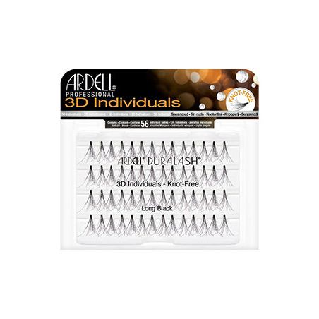 Ardell 3D Individuals-Knot-Free Lashes Long(Black)