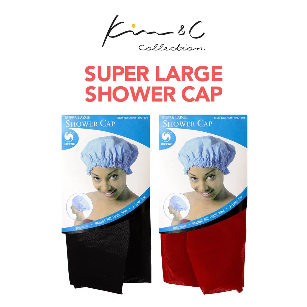 KIM & C Super Large Shower Cap