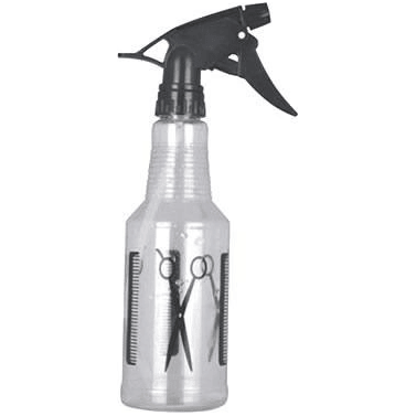 KIM & C Spray Bottle #Scissor & Comb Pattern - Large