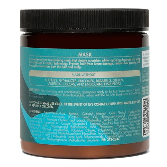 As I Am Bond Moisturizing Mask (8oz) - Braids and Wigs