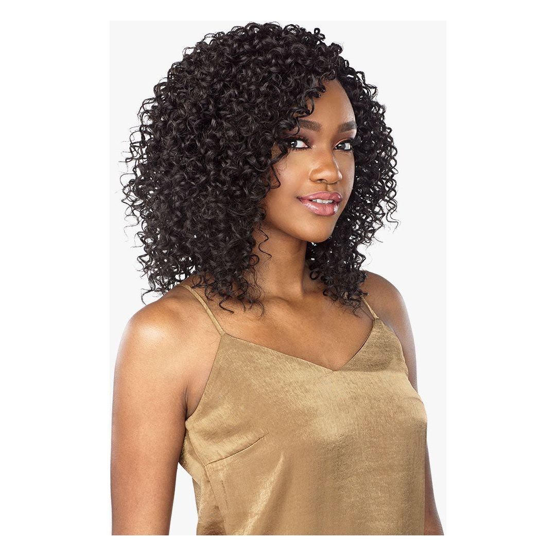 Sensationnel Boutique Disco Curl Bundle 9" Weaving 6 Pcs Human Hair - Braids and Wigs