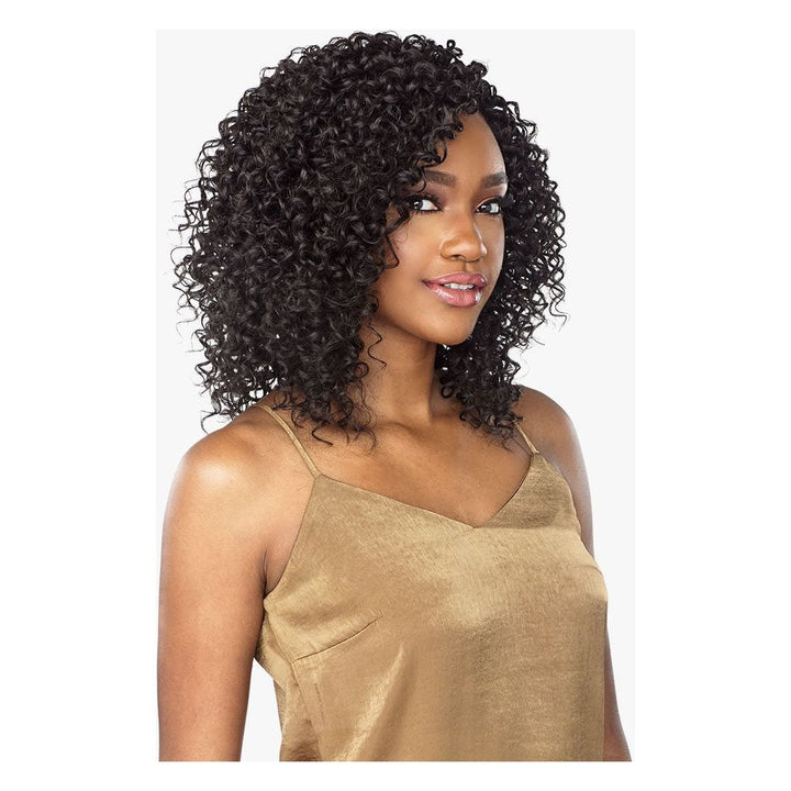 Sensationnel Boutique Disco Curl Bundle 9" Weaving 6 Pcs Human Hair - Braids and Wigs