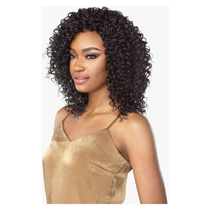 Sensationnel Boutique Disco Curl Bundle 9" Weaving 6 Pcs Human Hair - Braids and Wigs