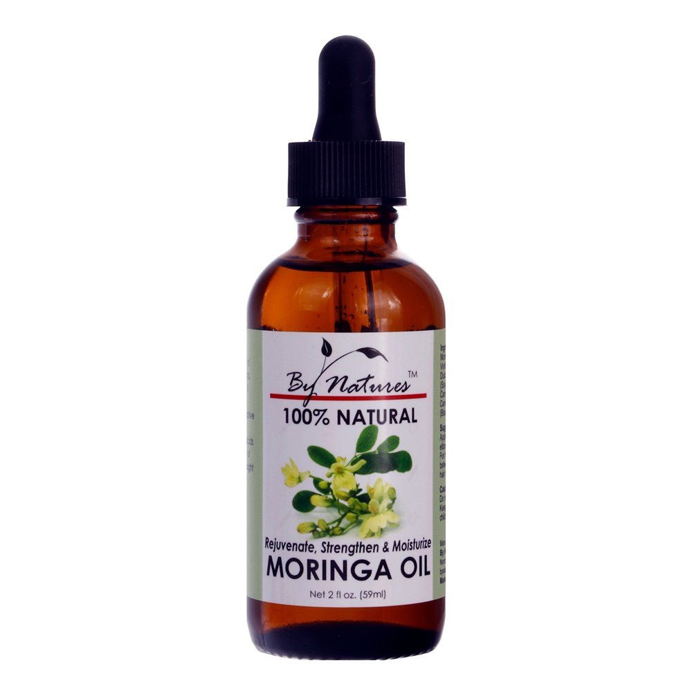 By Natures 100% Natural Moringa Oil (2Oz) - Braids and Wigs