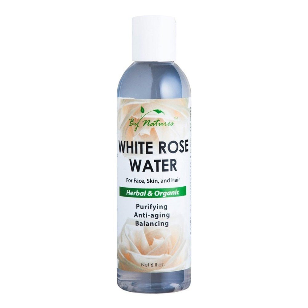 By Natures White Rose Water Purifying Anti - Aging Balancing (6Oz) - Braids and Wigs