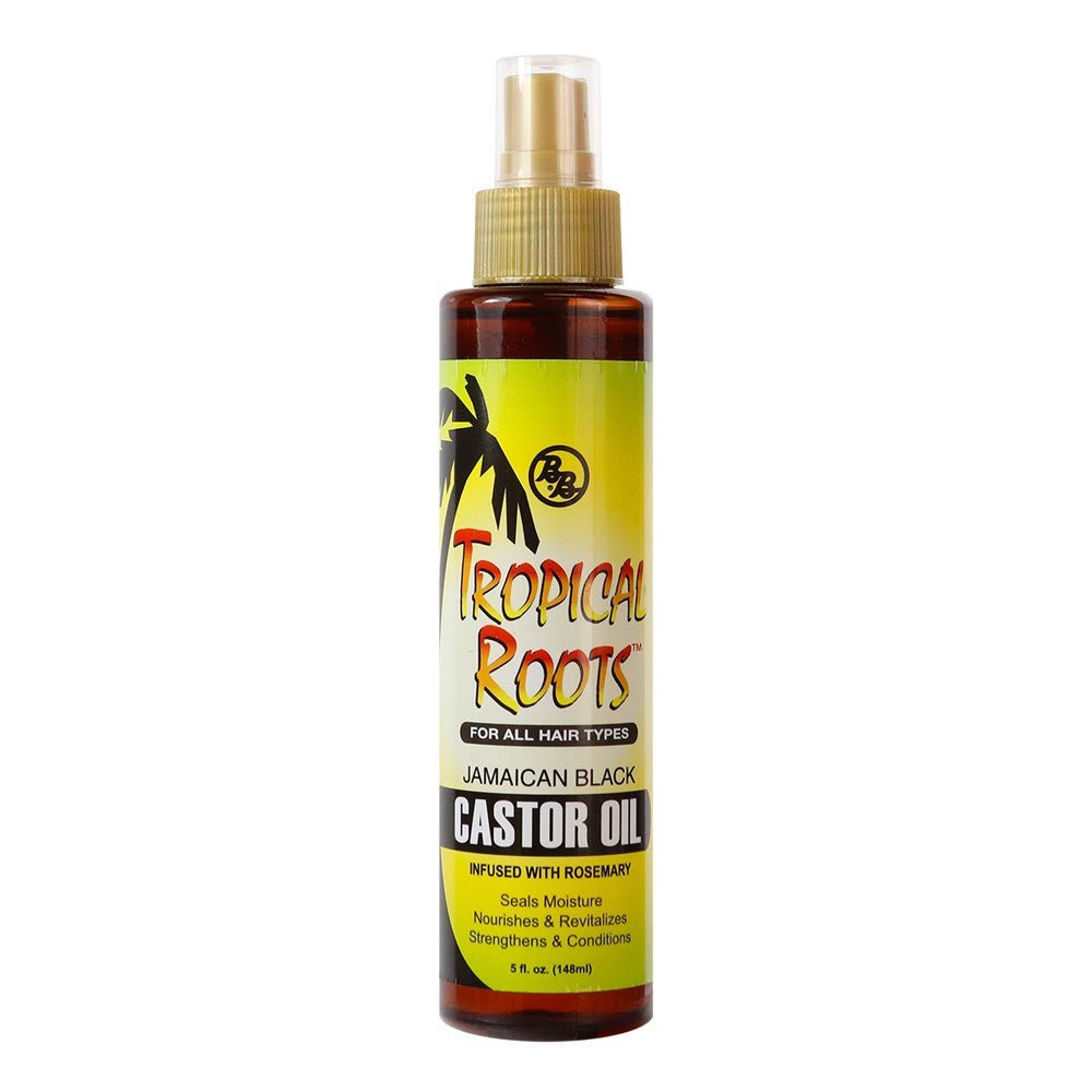 B&B Tropical Roots Jamican Black Caster Oil (5Oz) - Braids and Wigs
