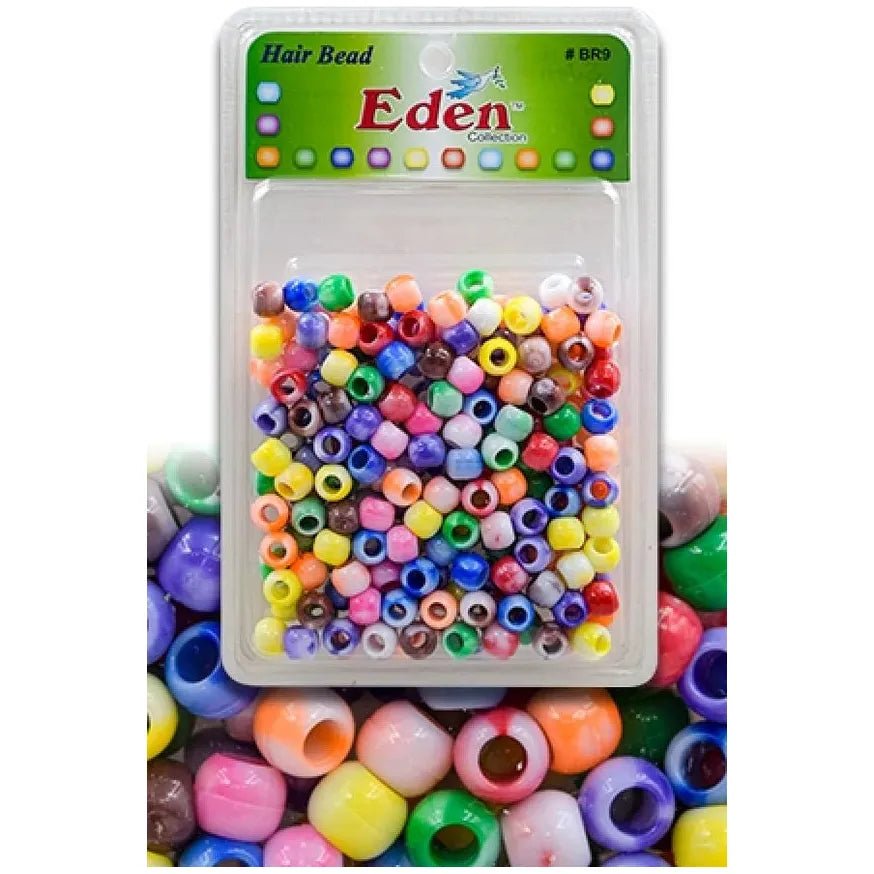 Eden Medium Blister Round Beads Br9 - Braids and Wigs