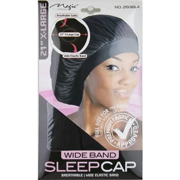 MAGIC COLLECTION Wide Band Sleep Cap [X-Large]