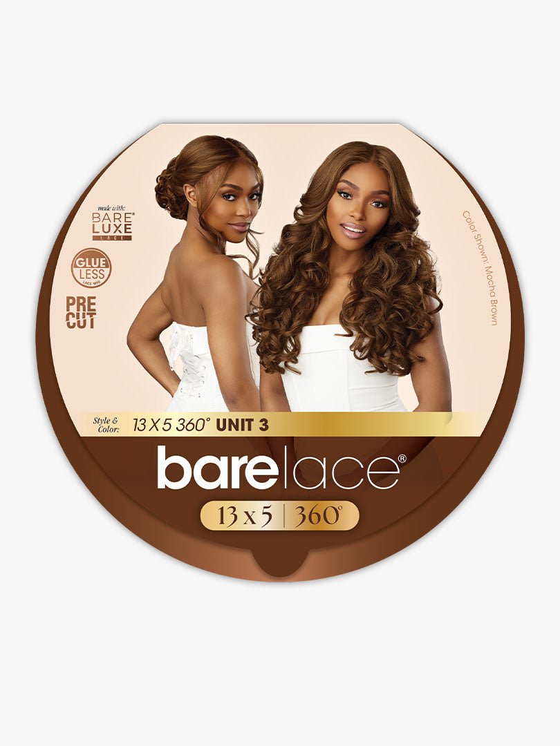 Sensationnel Bare Lace Glueless Lace Frontal Wig - 13x5 360 UNIT 3 - Braids and Wigs