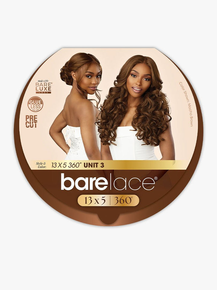 Sensationnel Bare Lace Glueless Lace Frontal Wig - 13x5 360 UNIT 3 - Braids and Wigs