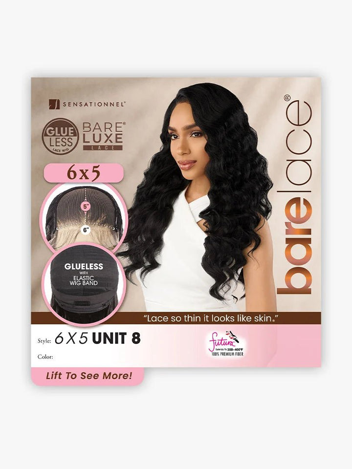 Sensationnel Glueless Bare Luxe Lace Frontal Wig – 6X5 Unit 8 - Braids and Wigs