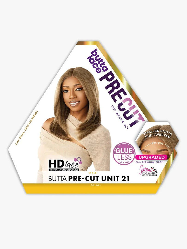 Sensationnel Butta Lace Pre - Cut Glueless HD Lace Front Wig - Unit 21 - Braids and Wigs