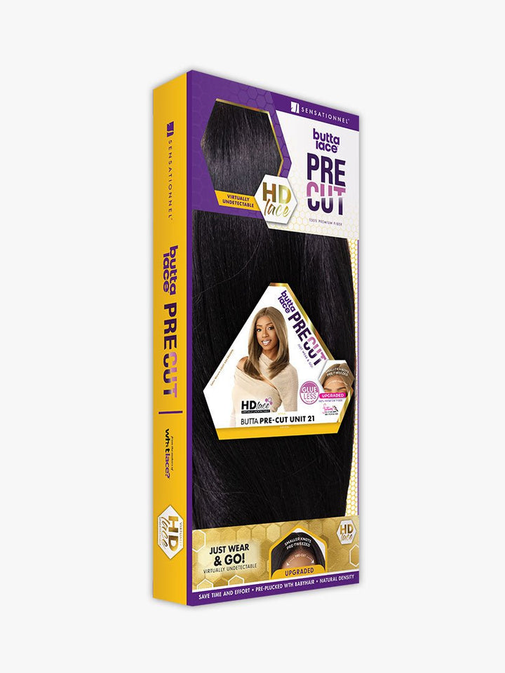 Sensationnel Butta Lace Pre - Cut Glueless HD Lace Front Wig - Unit 21 - Braids and Wigs
