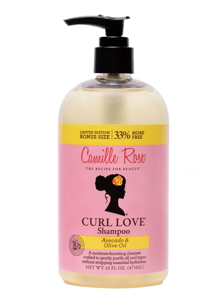 Camille Rose Curl Love Shampoo - Avocado & Olive Oil (16 Oz) - Braids and Wigs