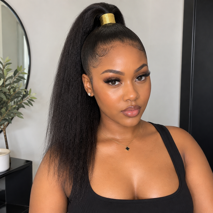 Prestige Kinky 3pcs Straight Bundles 12"/14”/16” (Brazilian Remy, Yaki)
