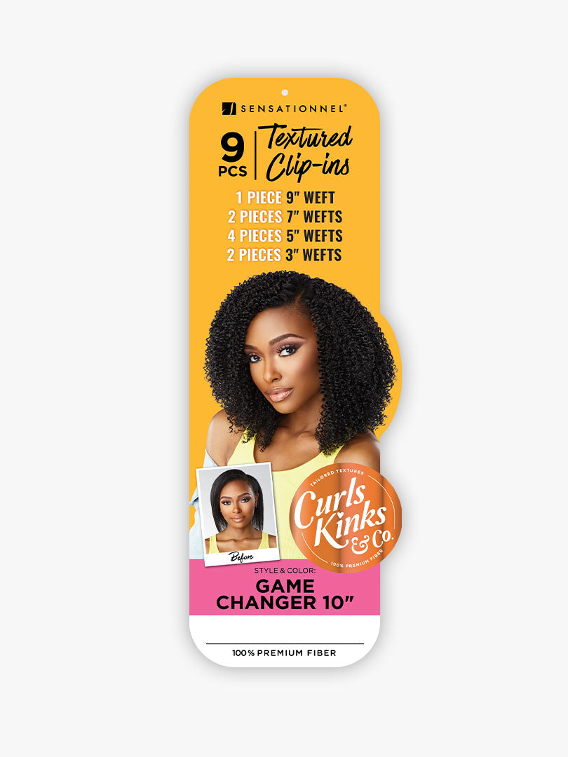 Sensationnel Curls Kinks & Co Clip-In Game Changer 10"