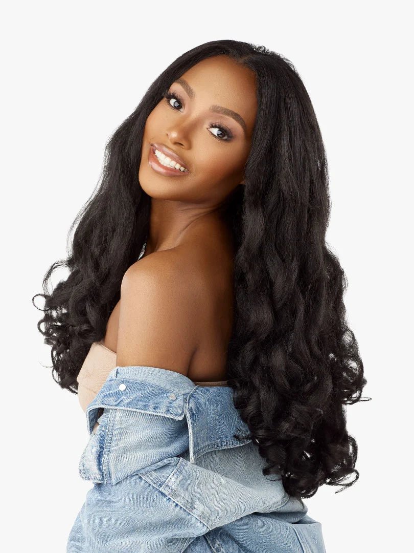 Sensationnel Curls Kinks & Co Synthetic Hair Clip - ins - Top Lady 18" - Braids and Wigs