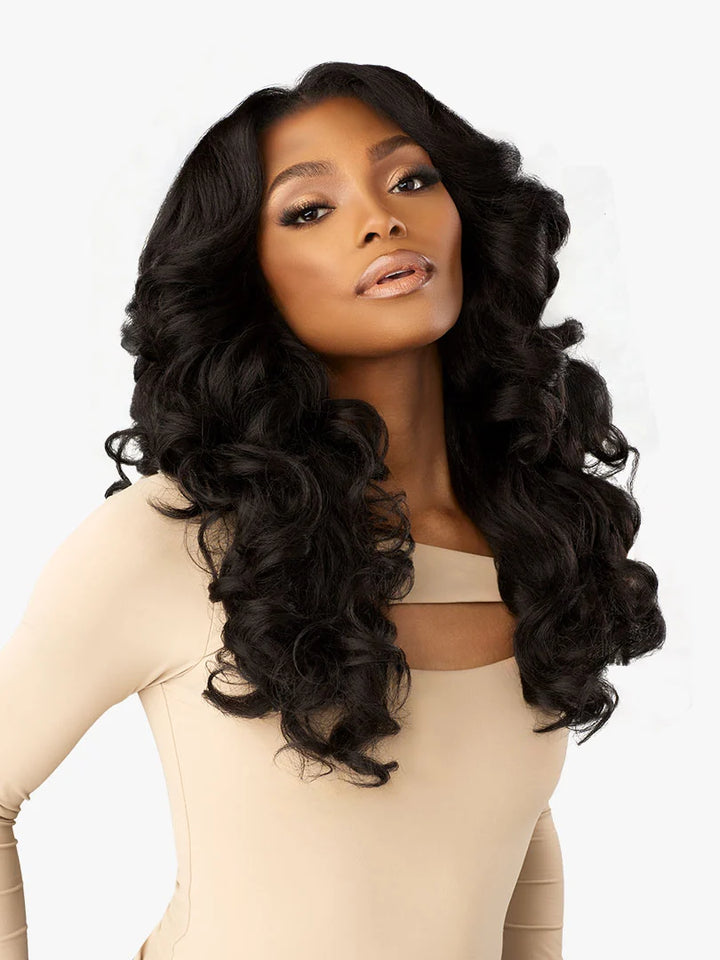 Sensationnel Curls Kinks & Co Kinky Edge 13×6 Lace Wig – Kinky Body Wave 24”
