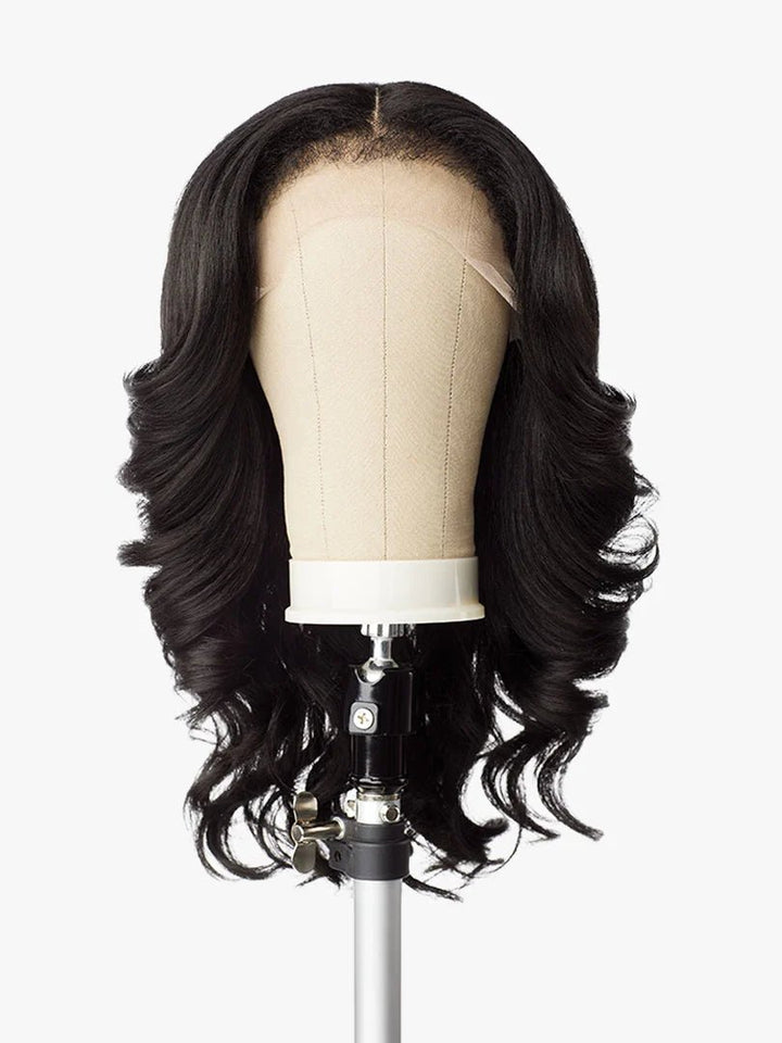 Sensationnel Curls Kinks N Co Glueless HD Lace Front Wig Kinky Edges Kinky Barrel Curl 20" - Braids and Wigs