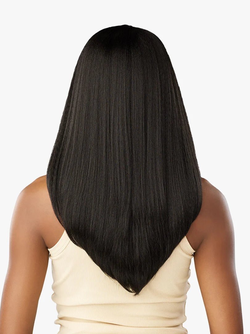 Sensationnel Curls Kinks & Co Textured Lace Wig - Y - part Kinky Blow Out 20" - Braids and Wigs